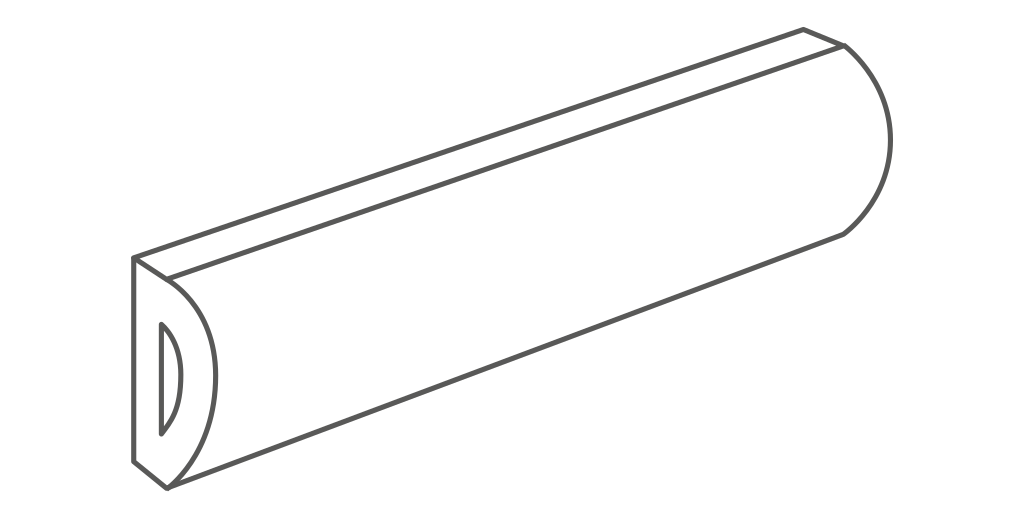 Convex insert